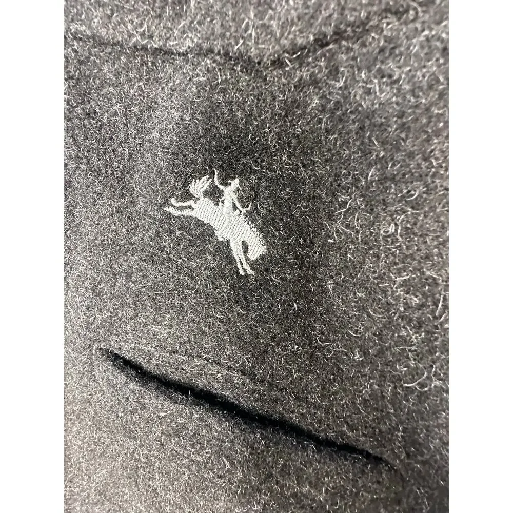 Wyoming Traders 100% Wool Button Front Lined Vest Size Large